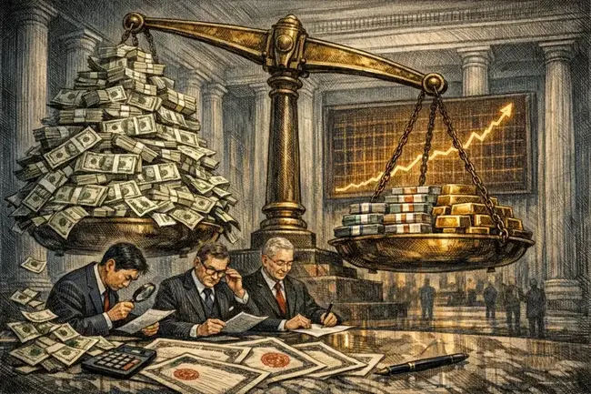 美國國債首破39兆美元，30年期殖利率飆近4.9%；但日英中仍持續增持