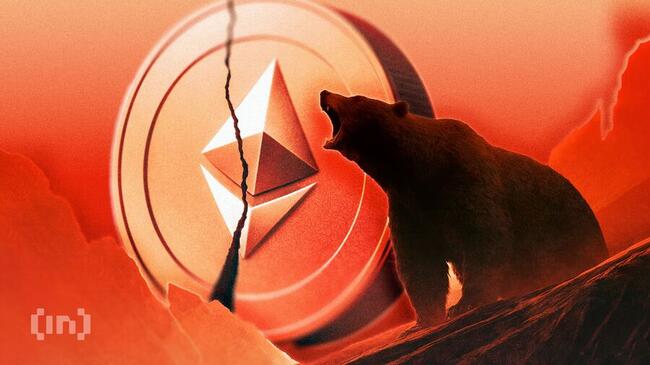 以太坊杠杆比率创新高 清算风险上升