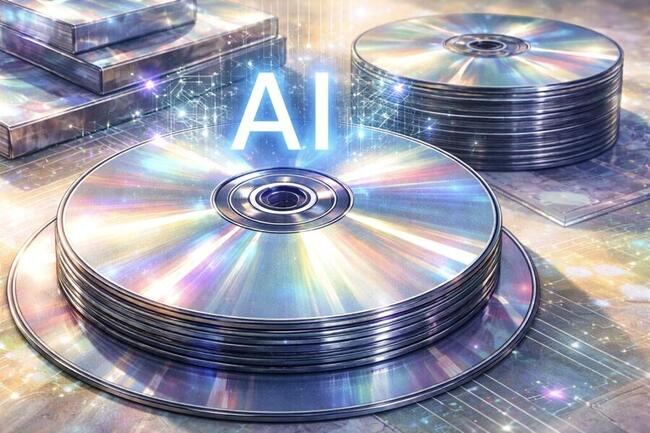 錸德漲停、中環狂飆！AI 推升硬碟成本，台廠光碟片迎十年罕見漲價潮