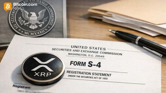 Evernorth détaille sa stratégie de gestion de trésorerie XRP dans un document S-4 déposé auprès de la SEC en vue d'une cotation au Nasdaq