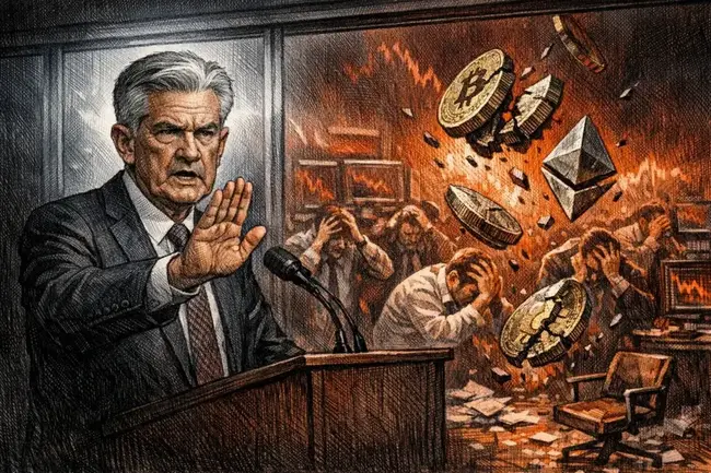 FOMC鷹派震盪血洗加密市場，BTC「跌逼7萬」全網爆倉4.58億、12.8萬人被清算