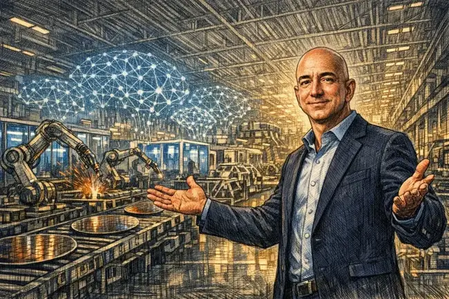 WSJ：貝佐斯計劃成立1000億美元基金，收購老牌製造業公司利用 AI 轉型