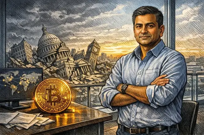 Balaji：美國政治體系正走向崩解，比特幣是你的逃生艙和警報器