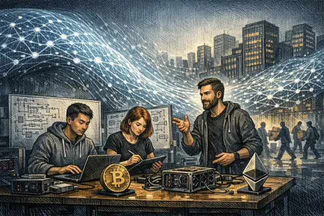 AI 大浪打來，加密建設者反而優勢？三大金融巨頭用腳投票說明了一切