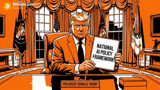 Администрация Трампа представила федеральную концепцию развития искусственного интеллекта, нацеленную на устранение «разнородности» государственного регулирования