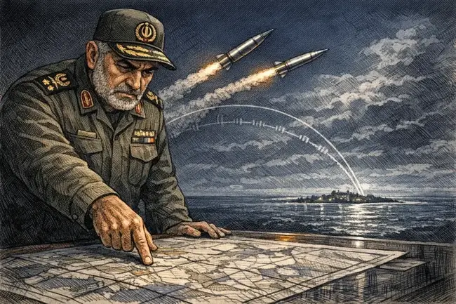 伊朗朝英美基地發射中程飛彈，未擊中但射程達4,000公里「超出情報2倍」