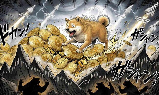 Dogecoin cae 5% en 24 horas ante volumen menguante