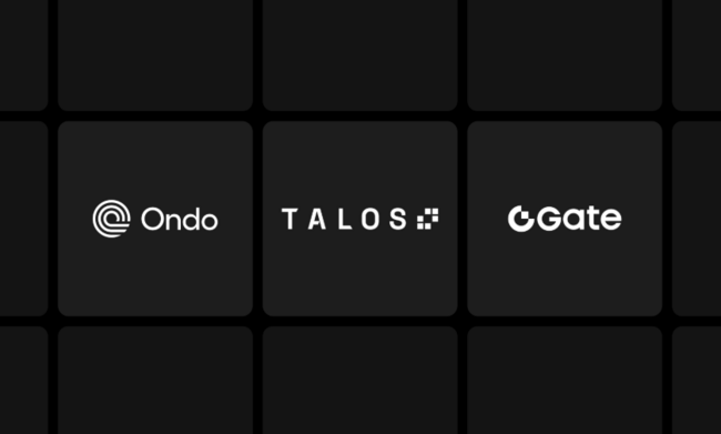 Institutions Can Now Access Ondo Tokenized Stocks via Gate through Talos
