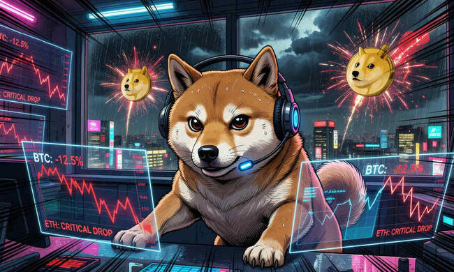 Dogecoin cae 4,75% en 24 horas ante volumen elevado