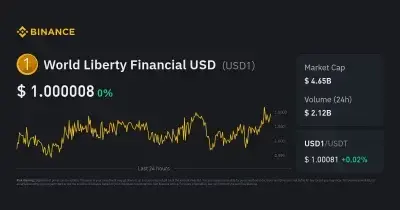 World Liberty Financial records highest profit and age consumed metrics after Binance launches USD1/BTC trading pair