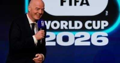 FIFA president Infantino insists World Cup hydration breaks carry no extra revenue