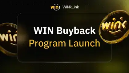 WINkLink 重磅开启常态化回购销毁战略，100% 协议收入全额买入 WIN 代币
