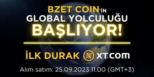 Bzetmex borsasının kripto parası BZET Coin’in global yolculuğu XT.com ile başlıyor!