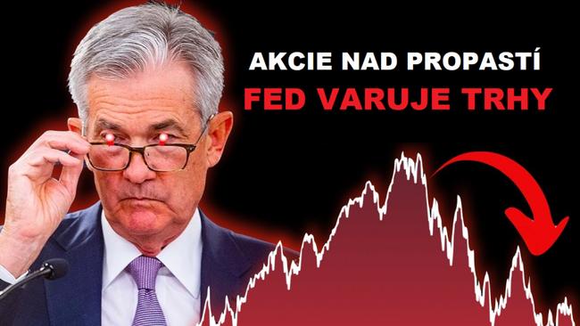 VIDEO: 🔴 Fed otočil trhy 😱 | Akcie letí dolů 💣 | Všechno je jinak ❌