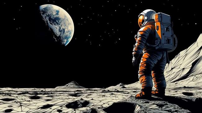 Czy ludzie byli na księżycu? Technologia blockchain ma to wyjaśnić