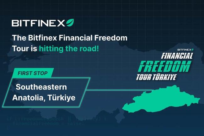 Bitfinex: il crypto-exchange ha iniziato il suo Financial Freedom Tour