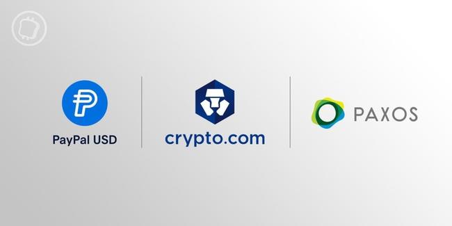 Crypto.com devient la plateforme d'échange de cryptomonnaies de référence pour le PYUSD, le stablecoin de PayPal