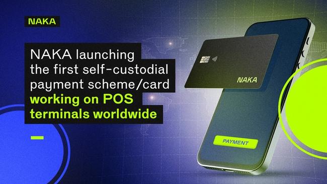 NAKA lanza la primera tarjeta auto custodia para realizar pagos con criptomonedas
