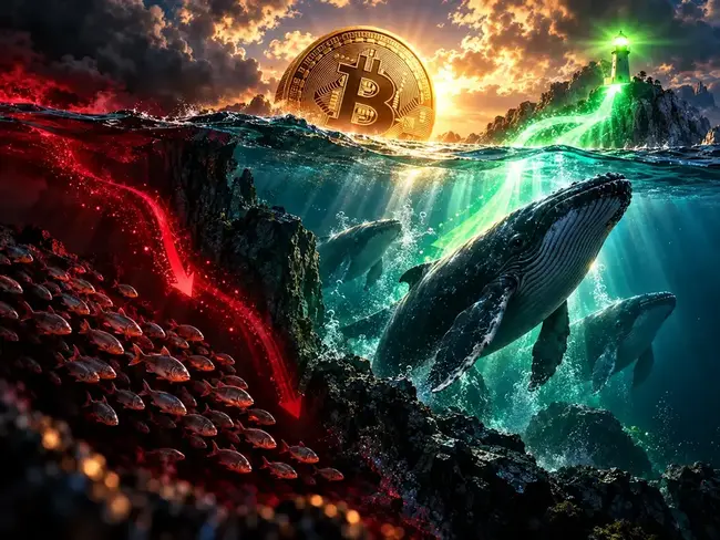 Whales kopen eerder dan kleinere beleggers, maar signaal valt weg