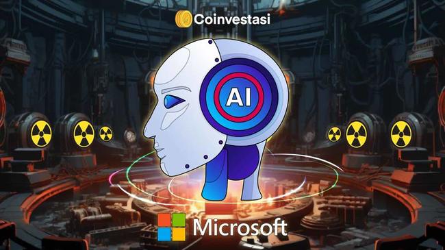 Microsoft akan Pakai Energi Nuklir untuk Latih AI Makin Cerdas