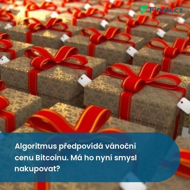Algoritmus předpovídá vánoční cenu Bitcoinu. Má ho nyní smysl nakupovat?