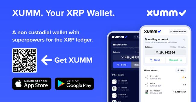 ‘Xumm’ กระเป๋าเงิน Wallet ที่ XRP Ledger สนับสนุน ประกาศเพิ่มช่องทางจ่ายคริปโตผ่าน Apple Pay และ Google Pay   