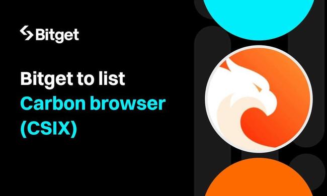 Bitget liste Carbon Browser (CSIX) sur les zones Spot et Innovation