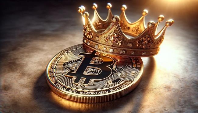 ส่วนแบ่งตลาด Bitcoin พุ่งแตะระดับ 54% เป็นครั้งแรกในรอบ 3 ปี หลังราคา Bitcoin พุ่งทะลุ $44,000