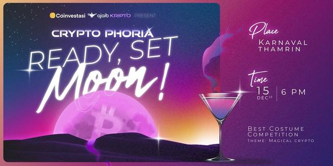 Ajaib Kripto dan Coinvestasi Adakan Pesta Akhir Tahun Sambut Momentum Bullish 2024 