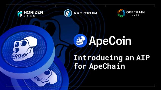 ApeCoin DAO phát triển mng ApeChain của riêng mình trên Arbitrum