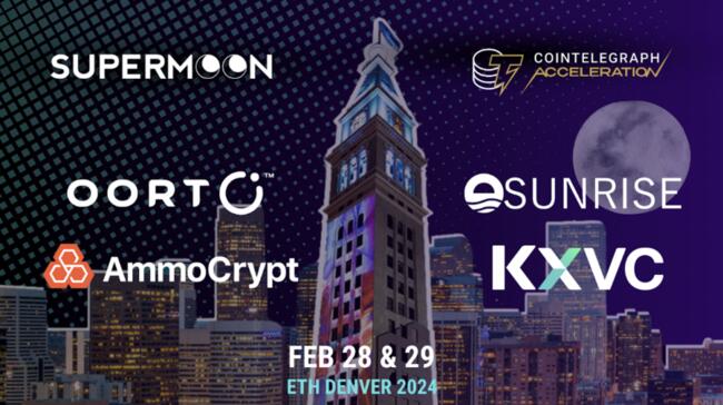 Denver’s Clock Tower to Become The Main Networking Hub Thanks to Supermoon & Cointelegraph