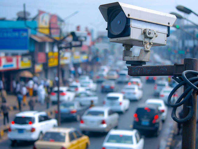 Nigeria planea utilizar inteligencia artificial para monitorear el tráfico y multar a los infractores