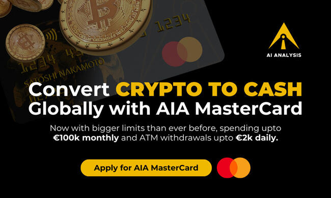AI Analysis bringt die AIA Mastercard auf den Markt – die Zukunft der Krypto-Fiat-Transaktionen