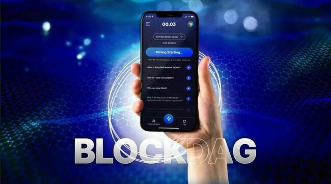 BlockDAG กำลังเป็นกระแสอย่างมากในหมู่นักลงทุน ท่ามกลางการเปิดตัว Portal และ DeeStream