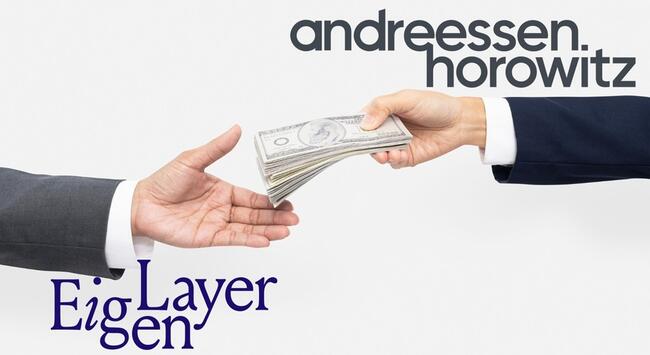 Andreessen Horowitz вкладає $100 млн у крипто-новачка EigenLayer