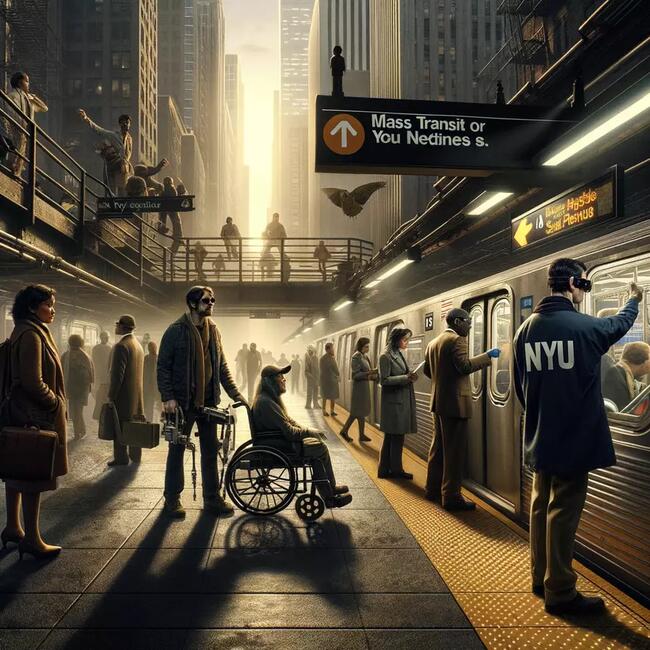Инженер Нью-Йоркского университета возглавляет усилия по улучшению доступа общественного транспорта для людей с нарушениями зрения