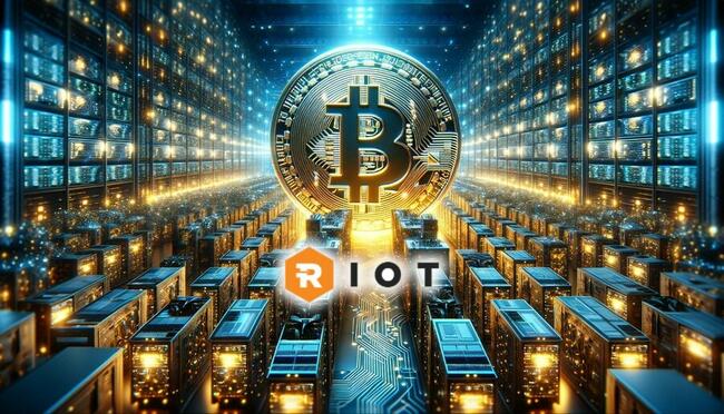 La minera de Bitcoin, «Riot Platforms», generó ingresos totales récord de $281 millones durante el 2023
