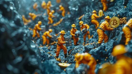 Miners verplaatsen 700.000 Bitcoin in drie weken