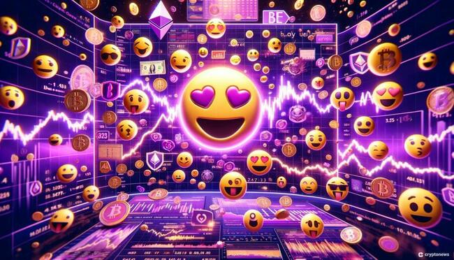 Emoji tunteet korreloivat kryptojen suorituskyvyn kanssa
