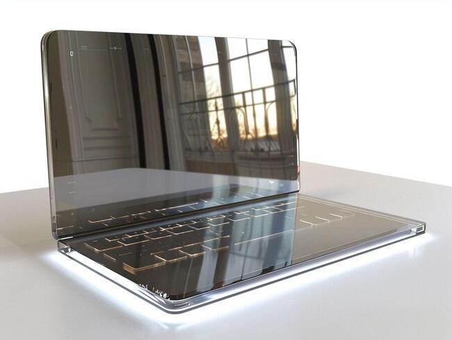 Lenovo dévoile le concept futuriste d'ordinateur portable à écran transparent au MWC 2024