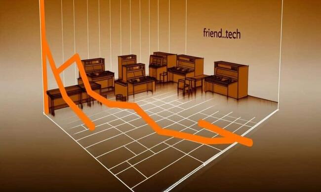 Friend.tech: La nueva demanda cae un 95%, un mínimo histórico