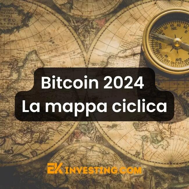 Quali saranno i movimenti più importanti di Bitcoin nel 2024? Ecco l’aggiornamento dell’analisi ciclica