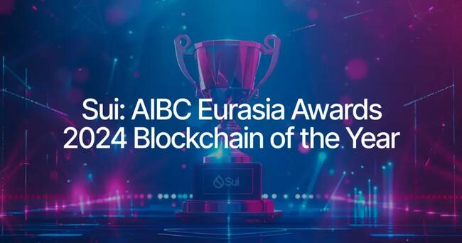 Sui nhận giải thưởng Blockchain của Năm tại AIBC Eurasia Awards