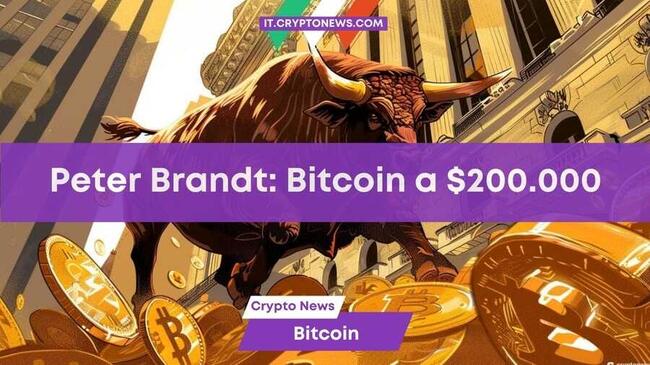 Il trader Peter Brandt rilancia e scommette su Bitcoin a 200.000 dollari