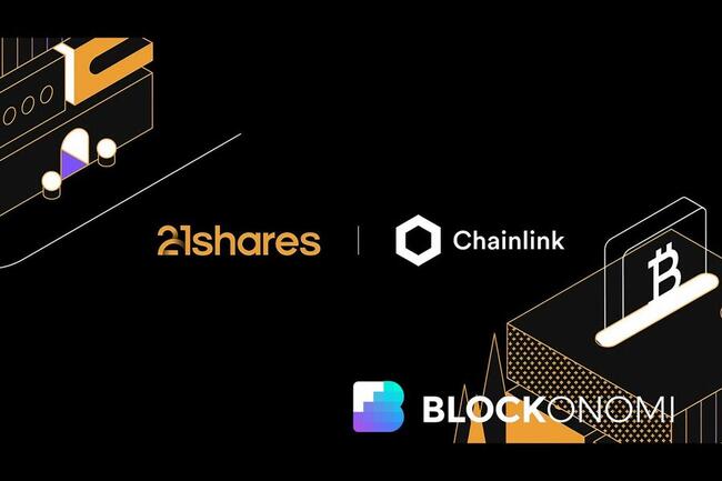 21Shares Boosts ARKB Transparency by Integrating Chainlink Proof of Reserve