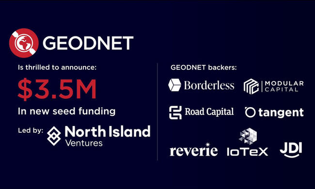 GEODNET samlar in 3,5 miljoner dollar för att bygga världens största Kine matic -nätverk i realtid
