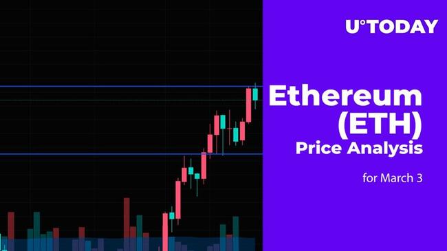 Ethereum (ETH) Price Prediction for March 3