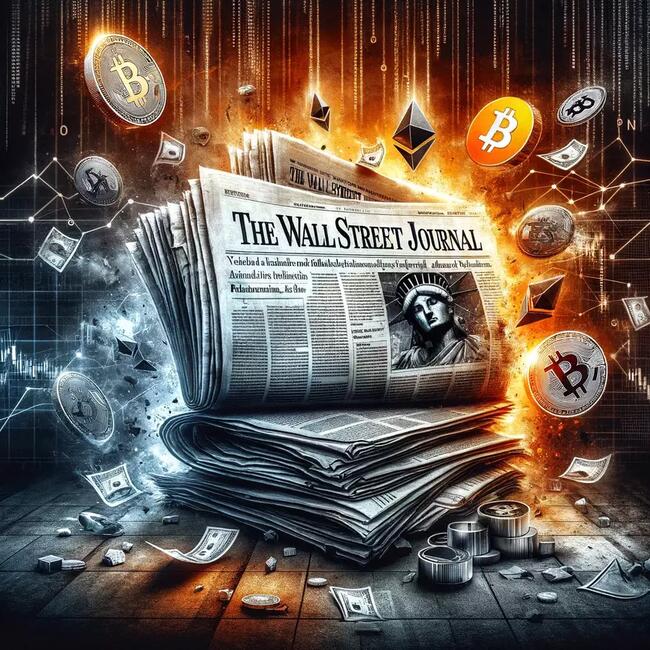 Wall Street Journal sued for defamation over fake news about crypto firms