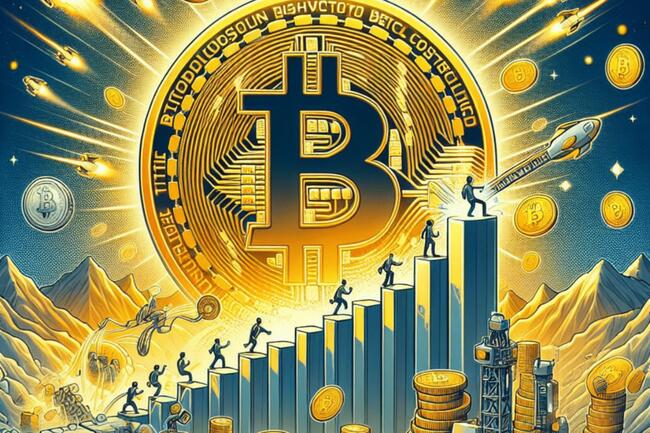 Bitcoin dépasse le 65 000 $, l’effet Halving se prépare !