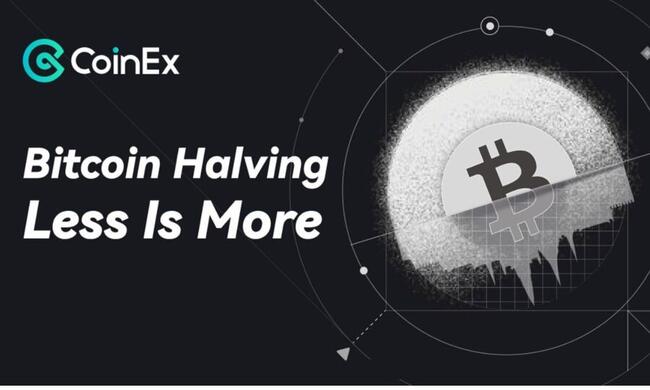 CoinEx revela su nuevo vídeo promocional: Analizando el Halving de Bitcoin con su filosofía de “menos es más”